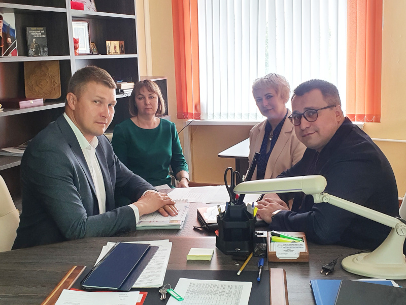 Рабочий визит в Тарусский район председателя Избирательной комиссии Калужской области.