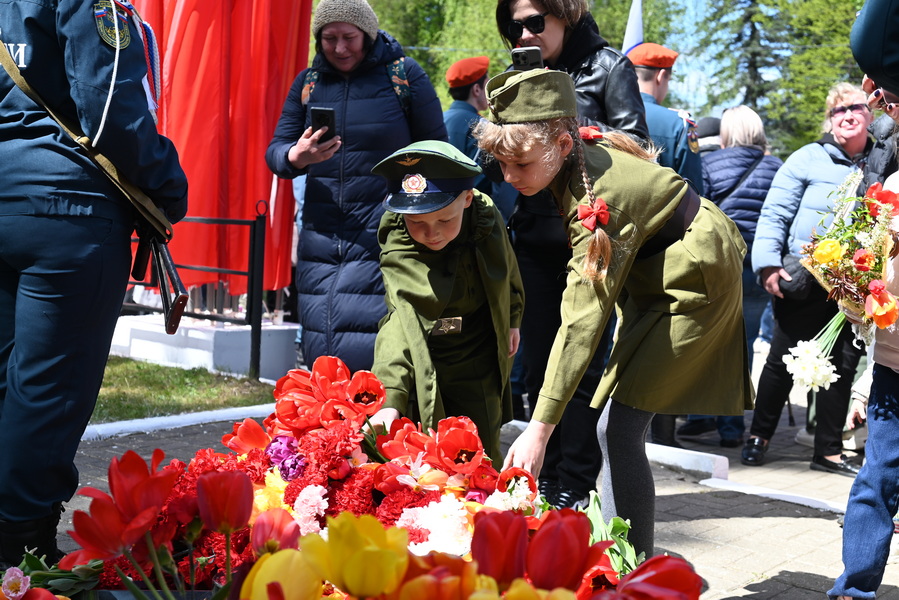Празднование дня победы..